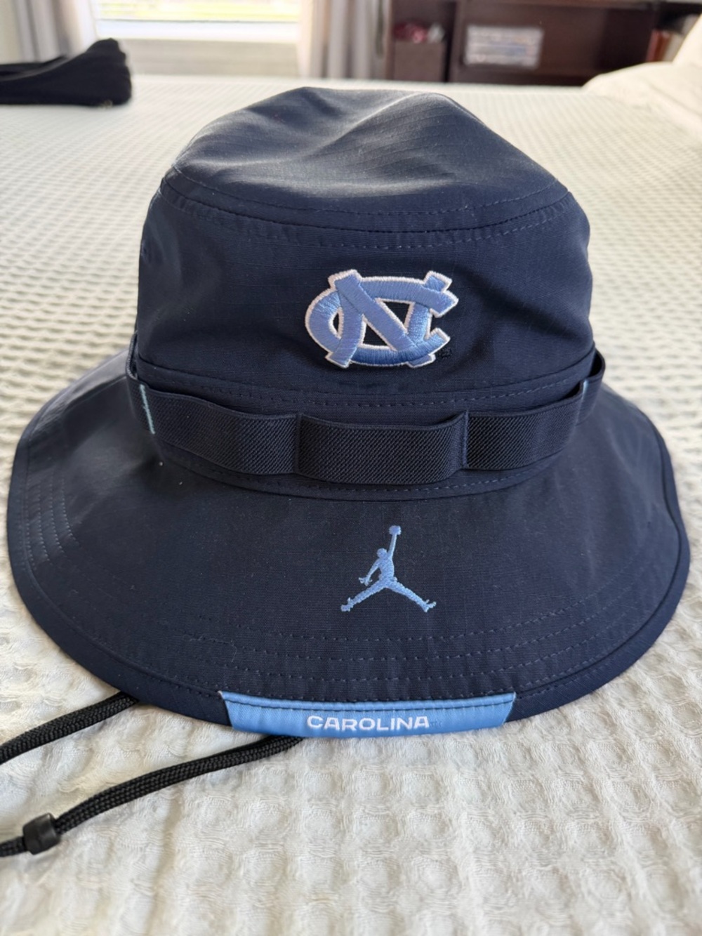 NEW!! Jordan Navy & Carolina Blue University of North Carolina Bucket Hat